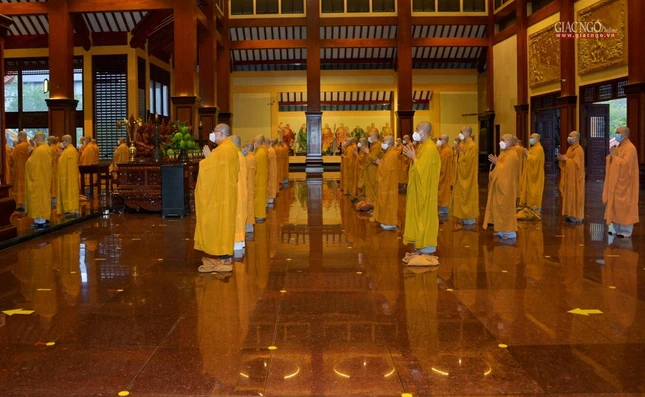 Tăng đoàn trong tinh thần hòa hợp và thanh tịnh