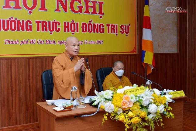 Hòa thượng Thích Thiện Nhơn phát biểu khai mạc Hòa thượng Thích Thiện Nhơn phát biểu khai mạc