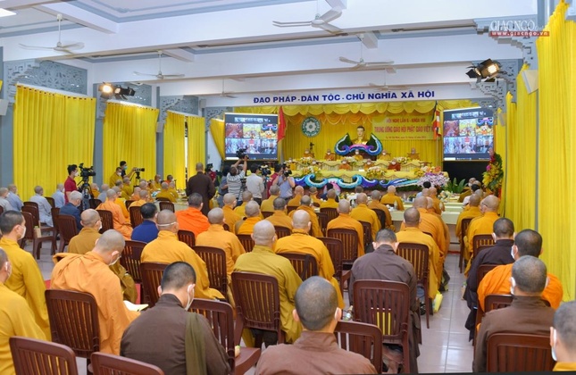 Hội nghị kỳ 6 - khóa VIII Hội đồng Trị sự vẫn diễn ra vào chiều nay tại hai Văn phòng Trung ương Giáo hội