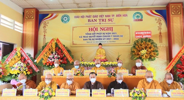 Chư tôn đức chứng minh, chủ tọa hội nghị