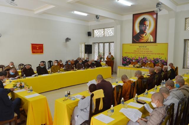 Hội nghị tổng kết hoạt động Phật sự của Ban Trị sự GHPGVN TP.Đà Nẵng