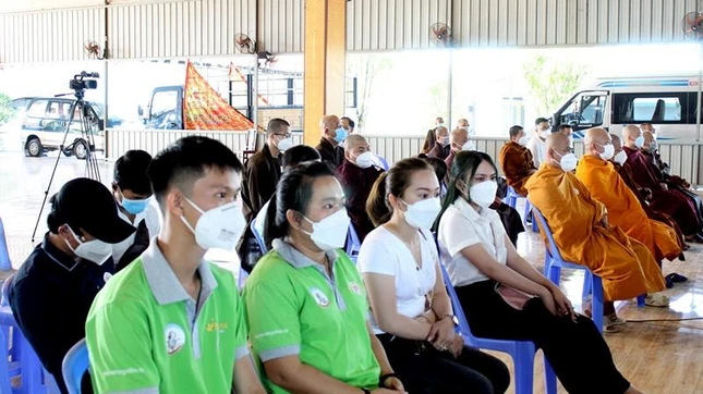 Đại diện tình nguyện viên tham dự hội nghị