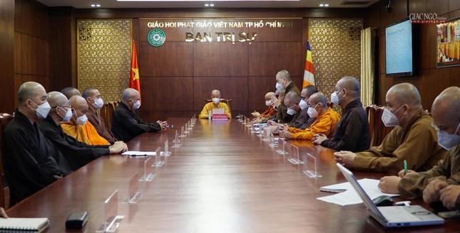 Ban Thường trực thảo luận các hoạt động Phật sự cuối năm Ban Thường trực thảo luận các hoạt động Phật sự cuối năm