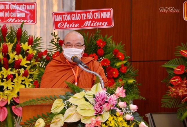 Hòa thượng Thích Thiện Tâm phát biểu khai mạc Hòa thượng Thích Thiện Tâm phát biểu khai mạc