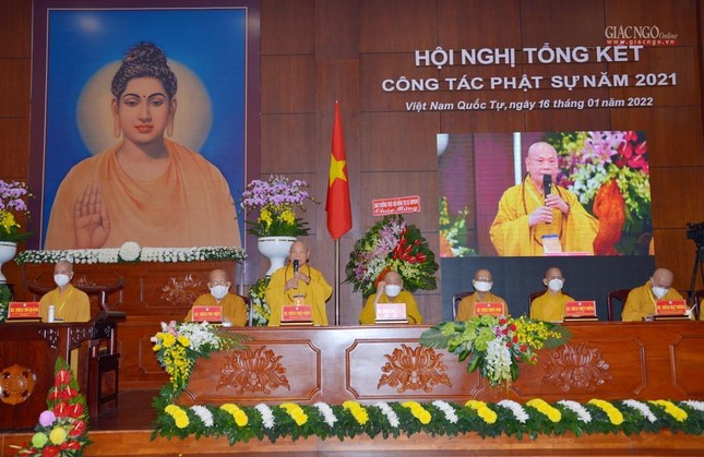 Hòa thượng Thích Thiện Nhơn phát biểu chỉ đạo tại hội nghị Hòa thượng Thích Thiện Nhơn phát biểu chỉ đạo tại hội nghị