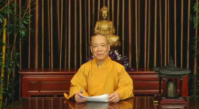 Hòa thượng Thích Bảo Nghiêm chủ trì buổi họp của Ban Hoằng pháp Trung ương