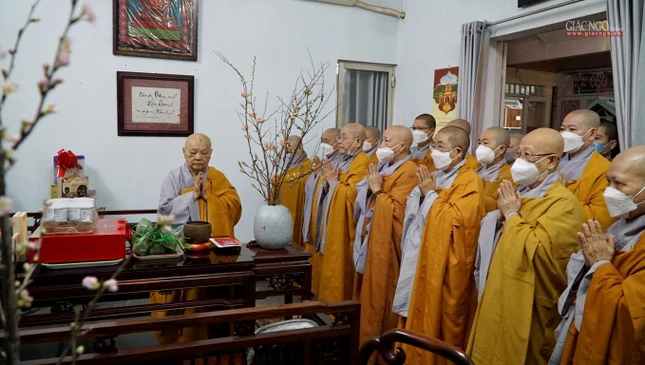 Chư Ni Phân ban Ni giới Trung ương, Phân ban Ni giới TP.HCM khánh tuế Ni trưởng Thích nữ Tịnh Nguyện