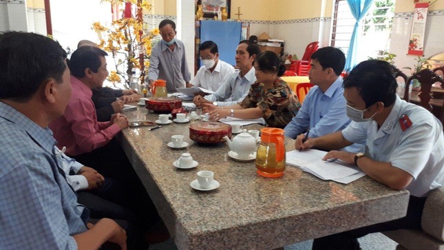 Buổi làm việc nhằm trao đổi, hướng dẫn thống nhất địa phương, Ban Tổ chức lễ hội với các văn bản chỉ đạo của Bộ Văn hóa Thể thao và Du lịch, Ủy ban Nhân dân tỉnh Long An