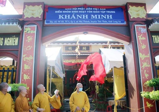 Điểm sinh hoạt tập trung Khánh Minh, tại ấp 3, xã Nhị Thành, huyện Thủ Thừa