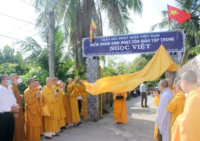 Ngọc Việt, điểm sinh hoạt tôn giáo tập trung mới tại ấp 2 xã Mỹ An, huyện Thủ Thừa