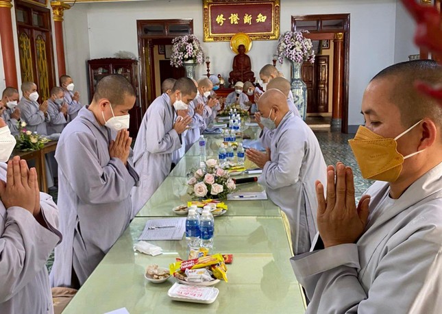 Buổi họp của Phân ban Ni giới Bình Định