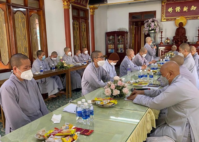 Chư Ni Phân ban Ni giới tỉnh Bình Định họp sơ kết
