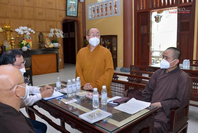 Thượng tọa Thích Đạt Đức, Phó ban Điều hành Ban Tổ chức lễ tang