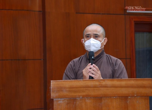 Thượng tọa Thích Tâm Hải trình kế hoạch truyền thông đại hội và kỷ niệm 40 năm GHPGVN TP.HCM Thượng tọa Thích Tâm Hải trình kế hoạch truyền thông đại hội và kỷ niệm 40 năm GHPGVN TP.HCM