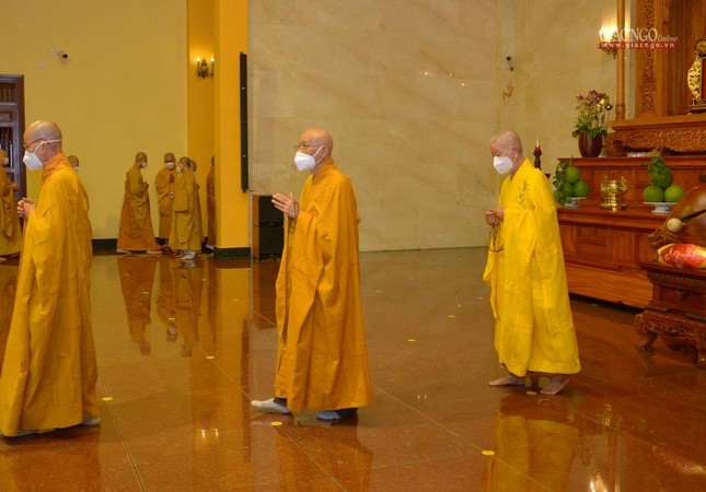 Chư Tăng tại Tổ đường Việt Nam Quốc Tự Chư Tăng tại Tổ đường Việt Nam Quốc Tự