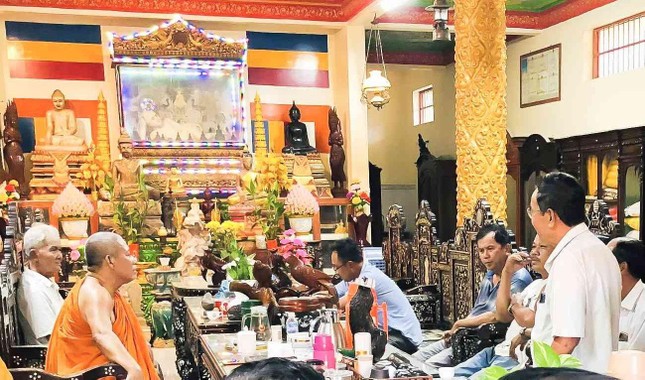 Chùa Buppharam họp chuẩn bị đón mừng Tết Chol Chnam Thmay