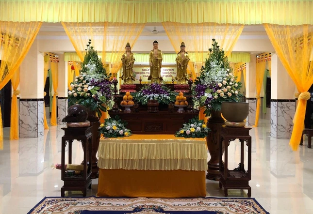 Tại Giác linh đường chùa Bửu Lâm