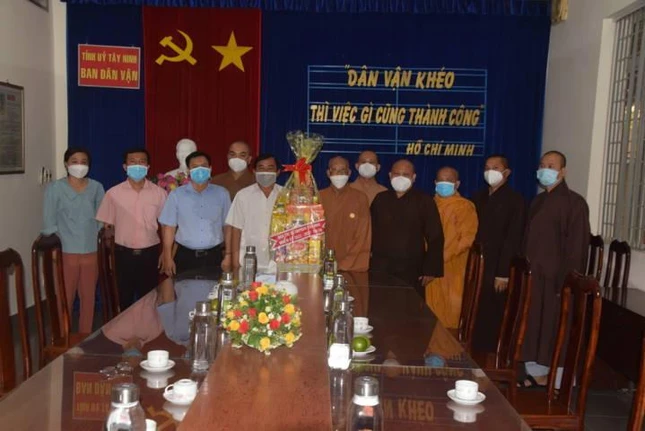 Tại Ban Dân vận Tỉnh ủy Tây Ninh