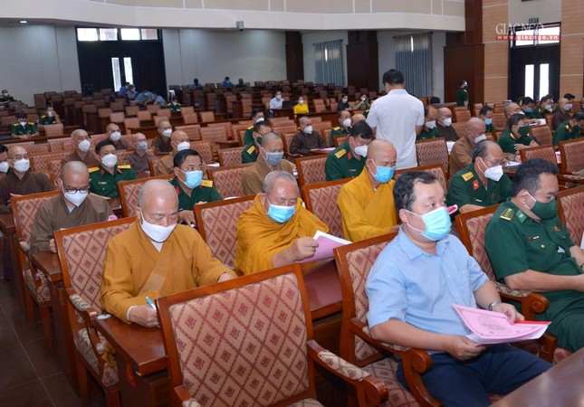 Chư tôn đức lãnh đạo Ban Trị sự TP.Thủ Đức, 21 quận huyện tham dự