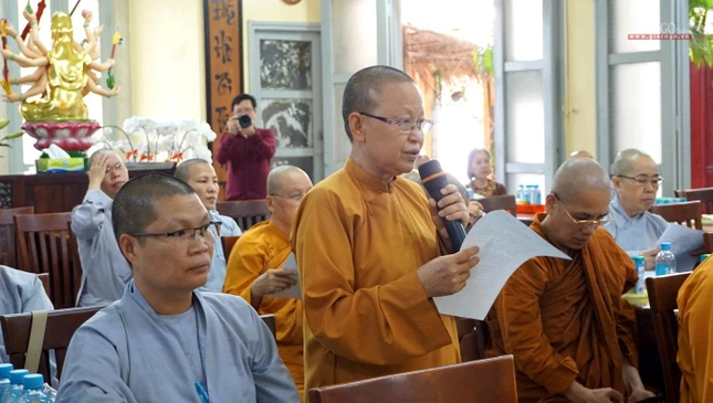 Nhiều cuộc họp của Ni giới về công tác tổ chức Đại lễ tưởng niệm đã không thực hiện được do dịch bệnh Covid-19 diễn biến phức tạp