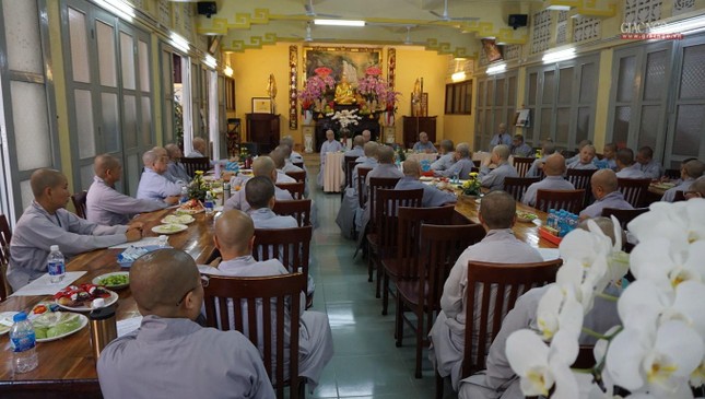 Chư Ni Phân ban Ni giới Trung ương, TP.HCM họp công tác tổ chức Đại lễ vào năm 2021