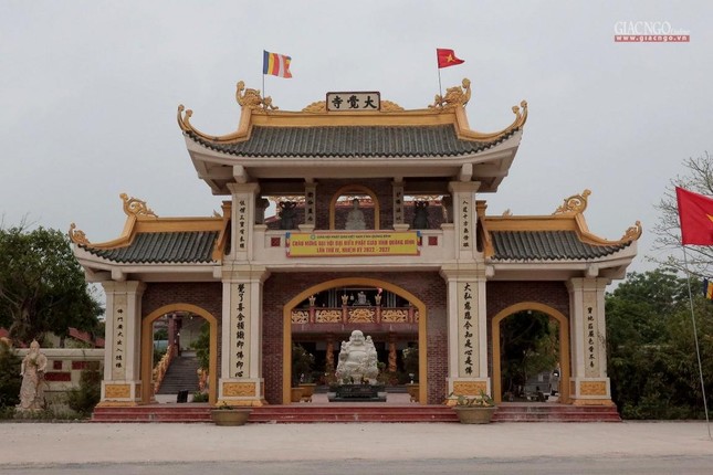 Chùa Đại Giác, TP.Đồng Hới - nơi diễn ra hai ngày Đại hội đại biểu Phật giáo tỉnh Quảng Bình