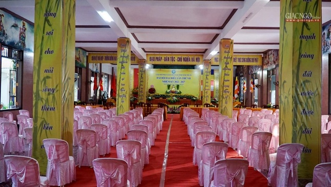 Mọi công tác chuẩn bị cho Đại hội đại biểu Phật giáo tỉnh Ninh Thuận cơ bản hoàn tất, sẵn sàng đón hơn 200 đại biểu về tham dự Mọi công tác chuẩn bị cho Đại hội đại biểu Phật giáo tỉnh Ninh Thuận cơ bản hoàn tất, sẵn sàng đón hơn 200 đại biểu về tham dự