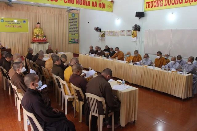 Buổi họp của Ban Trị sự GHPGVN TP.Quy Nhơn Buổi họp của Ban Trị sự GHPGVN TP.Quy Nhơn