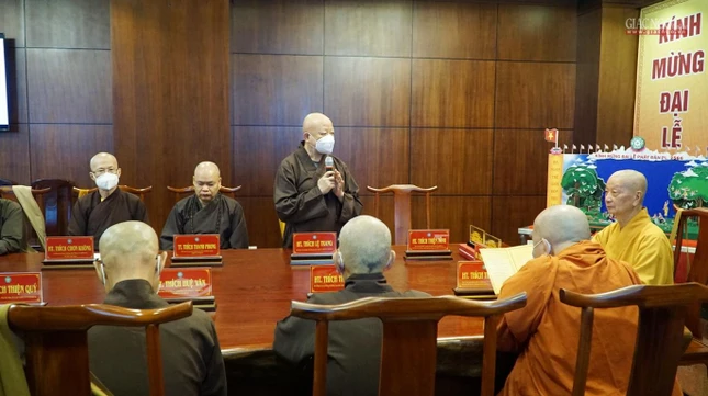 Hòa thượng Thích Lệ Trang góp ý công tác tổ chức Đại lễ Phật đản Hòa thượng Thích Lệ Trang góp ý công tác tổ chức Đại lễ Phật đản