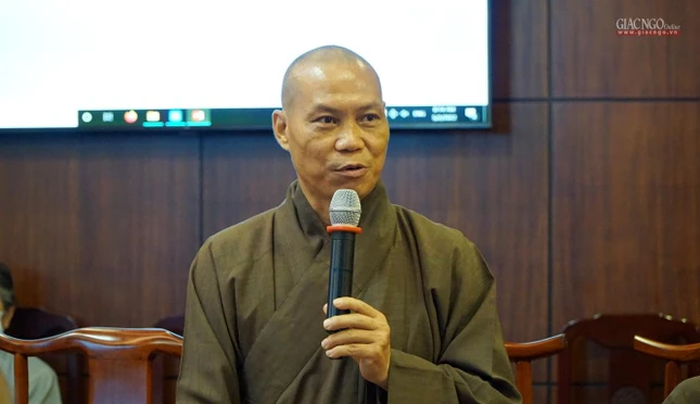 Thượng tọa Thích Trí Chơn góp ý về các nội dung gợi ý viết tham luận cho đại hội Thượng tọa Thích Trí Chơn góp ý về các nội dung gợi ý viết tham luận cho đại hội