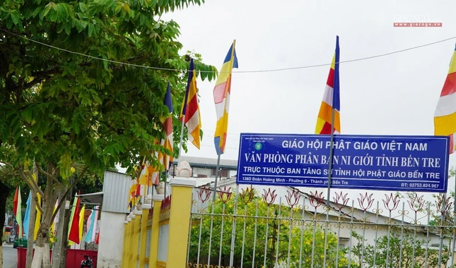 Trụ sở Phân ban Ni giới tỉnh Bến Tre - chùa Bạch Vân