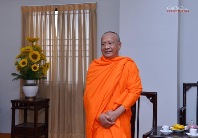 Hòa thượng Danh Lung tri ân đoàn Ban Tôn giáo TP.HCM