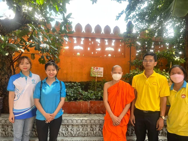 "Góc xanh sức khỏe" tại chùa Candaransi