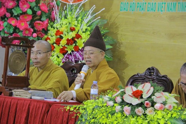 Hòa thượng Thích Thanh Quyết ban đạo từ