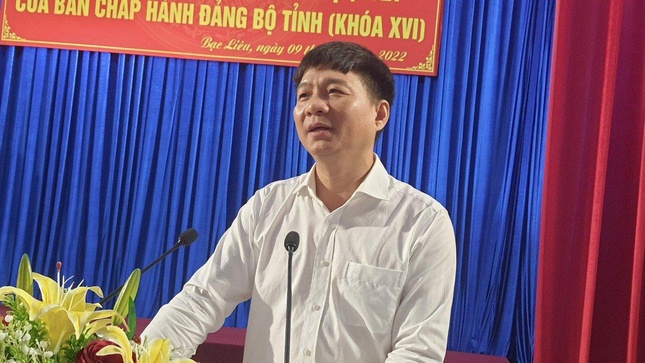 Ông Nguyễn Bình Tân đã triển khai nghị quyết về phát triển kết cấu hạ tầng trên địa bàn tỉnh