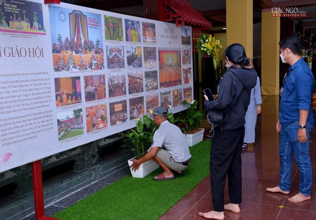 Không gian triển lãm tại Việt Nam Quốc Tự