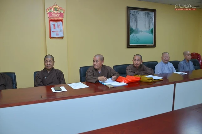 Chư tôn đức Tăng Ni thành viên Ban Kinh tế - Tài chính