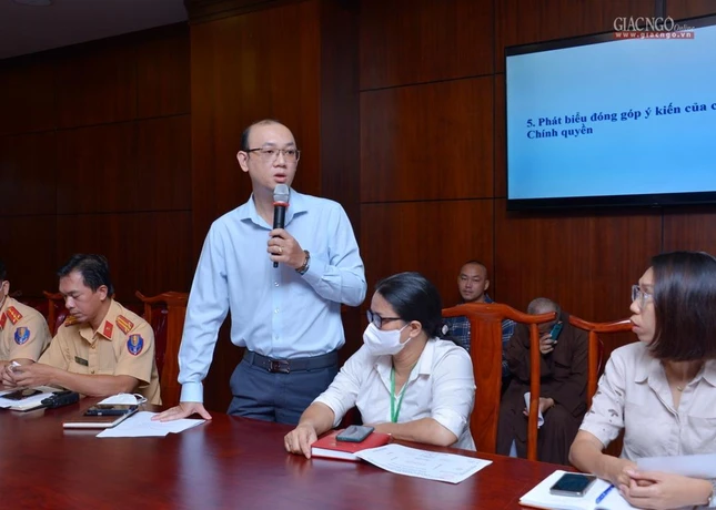 Đại diện Trung tâm Y tế quận 10