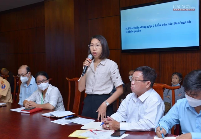 Bà Phạm Thị Yến Bình, đại diện Công an TP.HCM