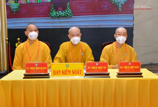 Chư tôn đức Ban Kiểm soát Đại hội