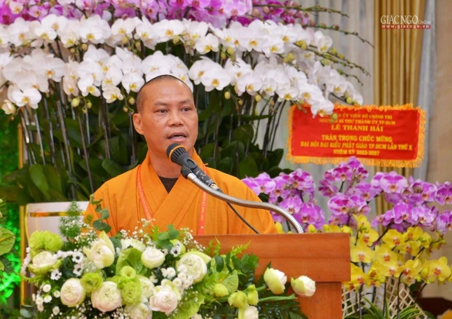 Thượng tọa Thích Trí Chơn, dẫn chương trình