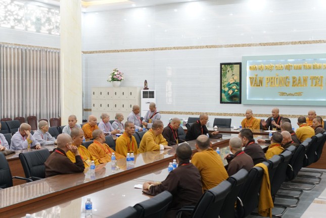 Họp Ban Tổ chức Đại giới đàn