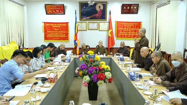 Họp liên ngành với các cơ quan chức năng chuẩn bị cho Đại hội Phật giáo TP.Hà Nội
