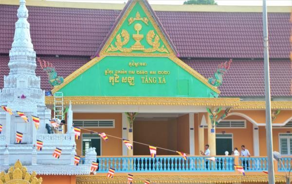 Đưa vào sử dụng ngôi Tăng xá chùa Khlang Ong