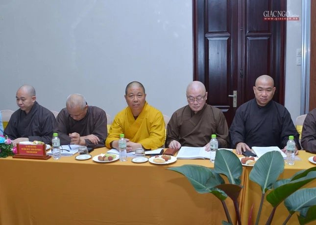 Chư tôn đức Hội đồng Trị sự, Văn phòng Trung ương GHPGVN, các ban chuyên môn tham dự hội thảo Chư tôn đức Hội đồng Trị sự, Văn phòng Trung ương GHPGVN, các ban chuyên môn tham dự hội thảo
