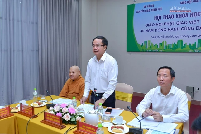 Ông Vũ Chiến Thắng chủ tọa hội thảo Ông Vũ Chiến Thắng chủ tọa hội thảo