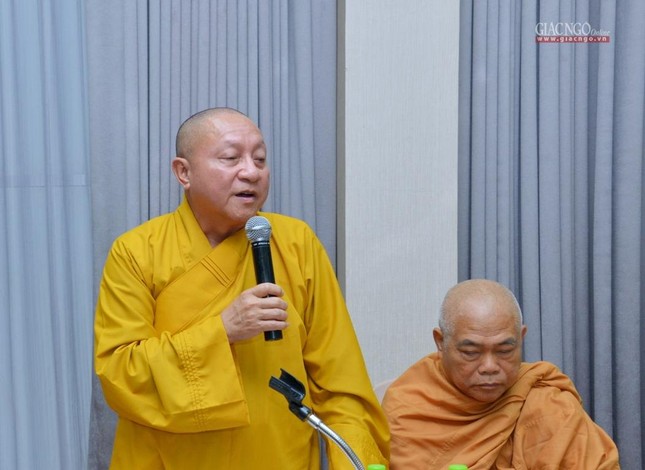 Hòa thượng Thích Gia Quang với nêu vai trò, sự đóng góp và thách thức thời đại của thông tin - truyền thông Giáo hội