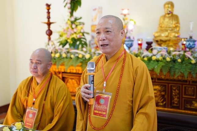Hòa thượng Thích Bảo Nghiêm phát biểu khai mạc