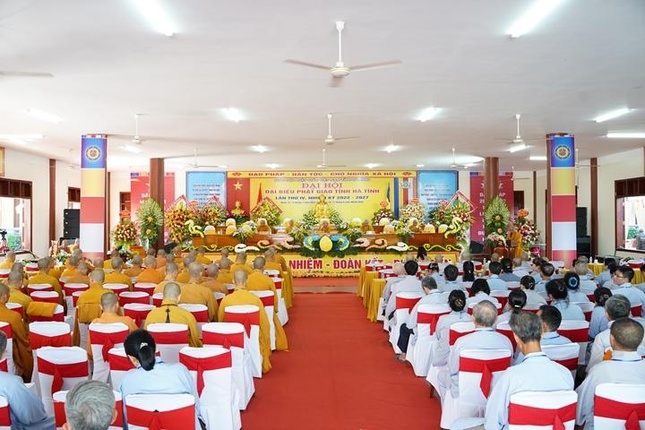 Đại hội đại biểu Phật giáo tỉnh Hà Tĩnh chính thức diễn ra vào 8g ngày mai, 15-7