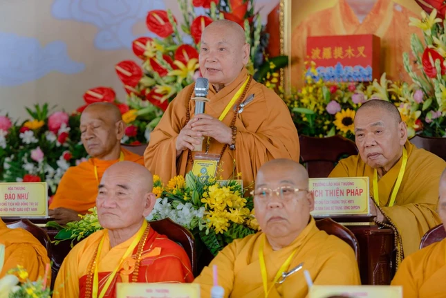 Hoà thượng Thích Thiện Nhơn, Chủ tịch Hội đồng Trị sự GHPGVN ban lời đạo từ
